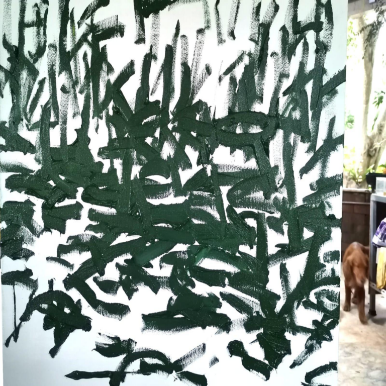©franyo aatoth2024, série Botanyka, peintures à l'huile sur toile, 2024