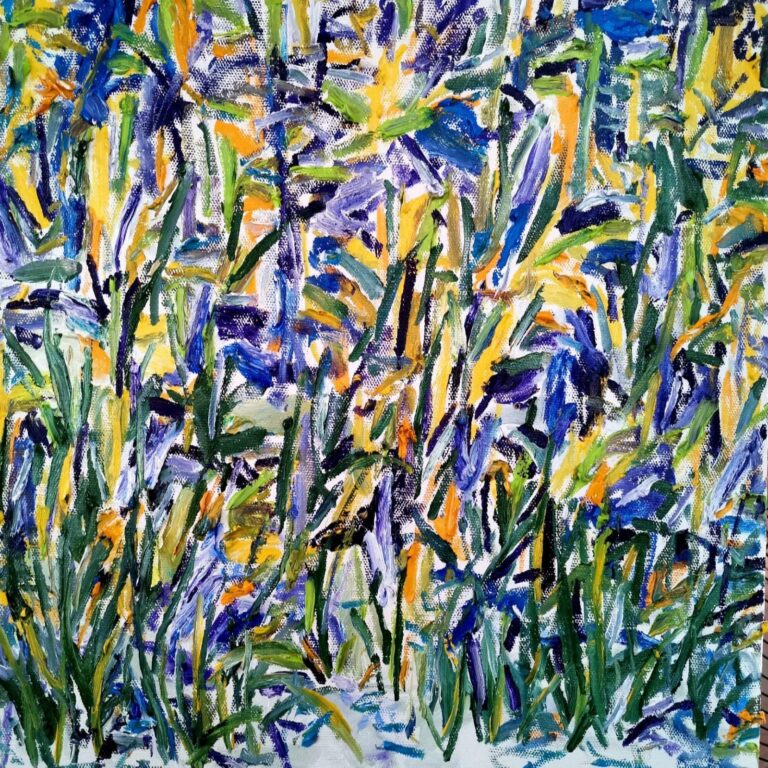 ©franyo aatoth2024, série Botanyka, peintures à l'huile sur toile, 2024