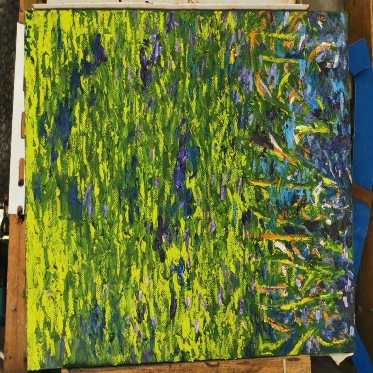 ©franyo aatoth2024, série Botanyka, peintures à l'huile sur toile, 2024